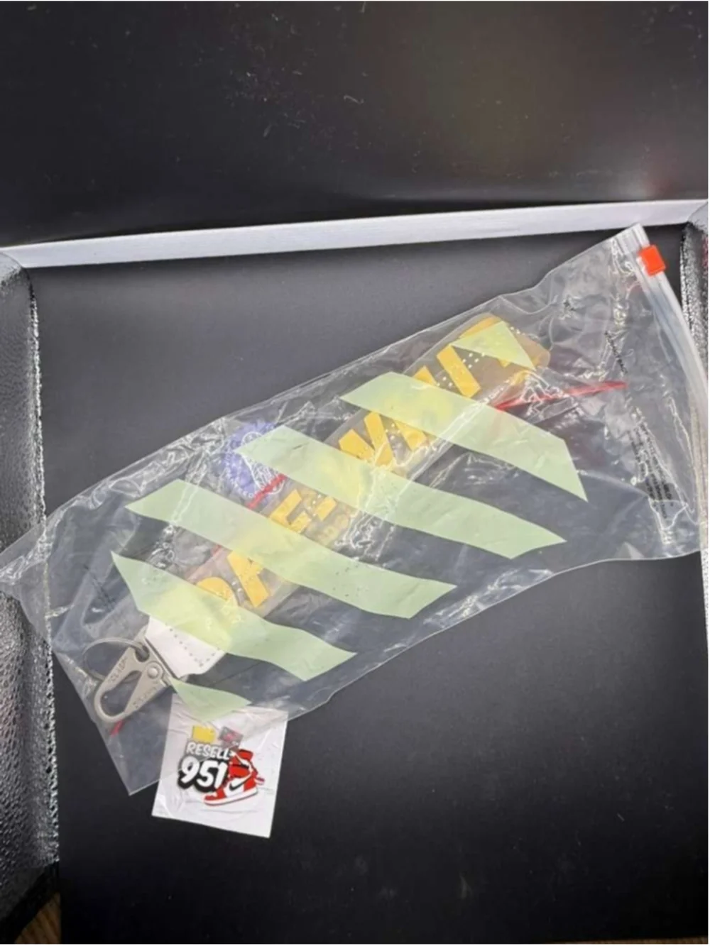 Original Off-White Virgil Abloh Industrial Lanyard Keychain Red 2013 Collectible
